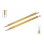 KnitPro Royalé Knitting / Jumper Sticks Birch 25cm 12.00mm / 9.8in US17 Yellow Topaz