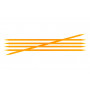 KnitPro Trendz Stocking Pins Acrylic 15cm 4.00mm / 5.9in US6 Orange