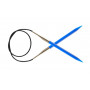 KnitPro Trendz Akrylowe okrągłe patyczki 100cm 7.00mm / 39.4in US10¾ Niebieski