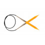 KnitPro Trendz akrylowe okrągłe patyczki 100cm 10.00mm / 39.4in US15 pomarańczowy
