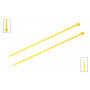 KnitPro Trendz Igły do dzianin / igły do swetrów akrylowe 25cm 6.00mm / 9.8in US10 żółte