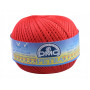 DMC Petra No. 8 Crochet Yarn Unicolour 5321 Red