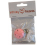 Infinity Hearts Seleclips Wood Pink - 1 sztuka