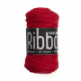 Mayflower Ribbon Włóczka Tekstylna Unicolor 116 Czerwony