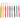 Infinity Hearts Rainbow 2 Zestaw Szydełek 13.5cm 2-6mm 9 Rozmiarów