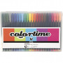 Colortime Fineliner Inker/Ass. kolory 0,6-0,7 mm - 24 szt.