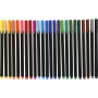 Colortime Fineliner Inker/Ass. kolory 0,6-0,7 mm - 24 szt.