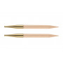 KnitPro Basix Birch Short Interchangeable Round Needles Birch 9cm 3.00mm US2½