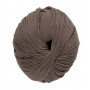 DMC Natura Just Cotton Yarn Unicolor 22 Grey Brown