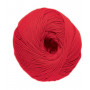 DMC Natura Just Cotton Yarn Unicolor 23 Red