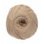 DMC Natura Just Cotton Yarn Unicolor 37 jasnobrązowy