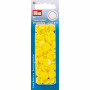 Prym Color Snaps Plastic Round Strong Yellow 12,4mm - 30 szt.