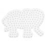 Hama Midi Beadboard Elephant Small White 9x6,5cm - 1 szt.
