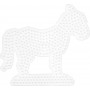 Hama Midi Beadboard Horse White 15x13,5cm - 1 szt.