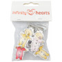 Infinity Hearts Seleclips with Babies Ass. kolory - 4 szt.
