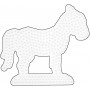 Hama Midi Beadboard Horse White 15x13,5cm - 1 szt.