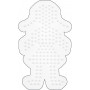 Hama Midi Beadboard Girl Biały 12,5x7,5cm - 1 szt.