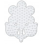 Hama Midi Beadboard Flower Small White 8x6,5cm - 1 szt.