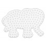 Hama Midi Beadboard Elephant Small White 9x6,5cm - 1 szt.