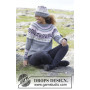 Telemark by DROPS Design - Sweter z Wielokolorowym Wzorem Norweskim Wzór na Druty Rozmiar S - XXXL