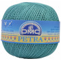 DMC Petra No. 8 Crochet Yarn Unicolour 53849 Morska zieleń