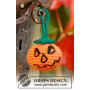 Jack by DROPS Design - Dekoracja na Halloween - Dynia na Szydełku 5cm