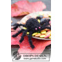 Aragog by DROPS Design - Dekoracja na Halloween - Pająk Wzór na Szydełko