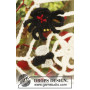 Black Widow by DROPS Design - Dekoracja na Halloween - Pajęczyna z Pająkiem i Muchą Wzór na Szydełko 