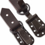 Prym Fur Hooks / Fur Hook Clips Leather Brązowy - 2 szt.