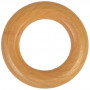 Drewniane pierścienie / pierścienie do zasłon Lakierowane drewno 25 mm - 1 szt.