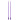 Igły dziewiarskie Knit Lite / Igły do swetrów z lampką 33cm 6,50mm / 13in US10½ Purple