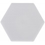 Hama Mini Beadboard 594 Hexagon White 8,8x9cm - 1 szt.