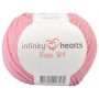 Infinity Hearts Rose 8/4 Yarn Unicolor 27 Light Old Rose