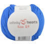 Infinity Hearts Rose 8/4 włóczka Unicolor 101 Cobalt Niebieski