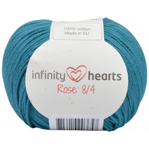 Infinity Hearts Rose 8/4 Włóczka Unicolor 132 Petrol
