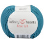 Infinity Hearts Rose 8/4 Yarn Unicolour 132 Petrol