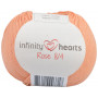 Infinity Hearts Rose 8/4 Yarn Unicolour 195 Peach