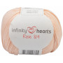 Infinity Hearts Rose 8/4 Włóczka Unicolor 205 Light Peach