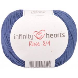 Infinity Hearts Rose 8/4 Yarn Unicolor 114 Granatowy