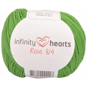 Infinity Hearts Rose 8/4 Yarn Unicolor 156 Zielony