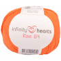 Infinity Hearts Rose 8/4 Włóczka Unicolor 193 Pomarańczowy