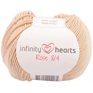 Infinity Hearts Rose 8/4 Yarn Unicolor 213 Beżowy