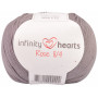 Infinity Hearts Rose 8/4 Włóczka Unicolor 235 Szary