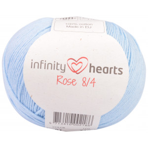 Infinity Hearts Rose 8/4 Yarn Unicolor 81 Jasnoniebieski