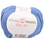 Infinity Hearts Rose 8/4 włóczka Unicolor 91 Denim Blue