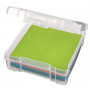 ArtBin Plastikowe pudełko na tkaniny/filc i akcesoria przezroczyste 16x17x5,5cm