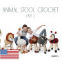 Animal Stool Crochet Part 2 - Książka Anja Toonen