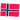 Naprasowanka Flaga Norwegii 4x6cm - 1 szt.