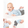 MiniKrea wzór 11410 Komplet niemowlęcy z czapką rozmiar 0-2 lata