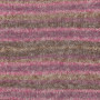 Drops Fabel Yarn Long Print 655 Różowo-brązowy